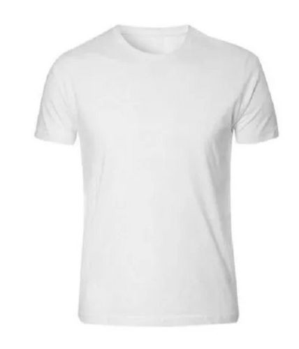 Wrinkle Free Short Sleeves Plain O Neck T Shirt For Men Age Group: 12 To 50