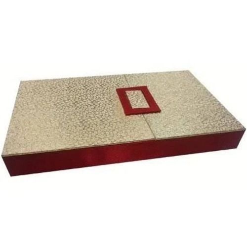 Paper 16X9 Inches Rectangular Special Effects Printing Glossy Lamination Sweet Packaging Box