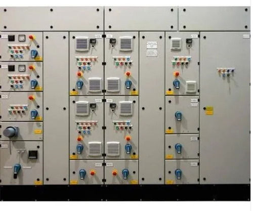60 Hertz 220 Volt Powder Coated Metal Base Power Control Panels 