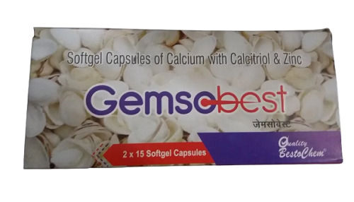 Calcium Capsule For Treating And Preventing Osteoporosis