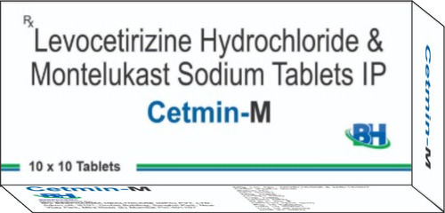 Cetmin-M Levocetirizine Hydrochloride And Montelukast Sodium Tablets