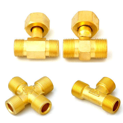 Chemical Resistant Full Brass High Pressure Connectors For Piplines