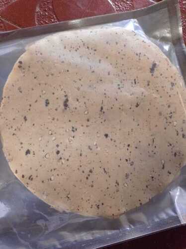 Grey Hygienic Prepared Good In Taste Easy To Digest Crispy And Tasty Round Moong Papad