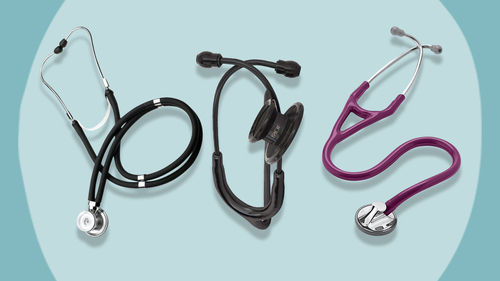 Lightweight Rust Proof Stainless Steel Double Sided Chestpiece Stethoscope