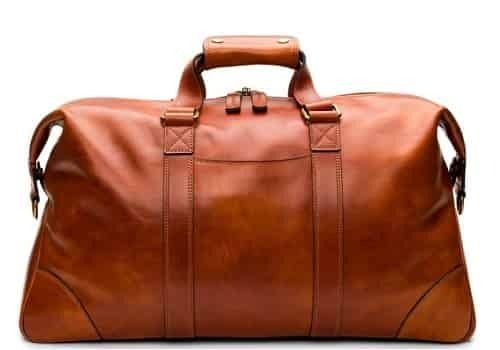 Plain Brown Travel Bags With Handles For Business And Personal Tour