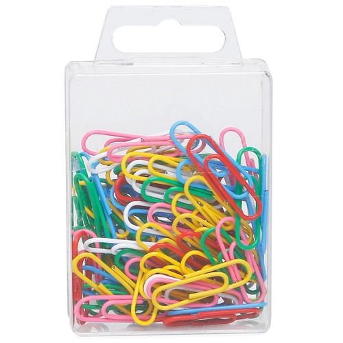 Multicolor 10 X 10 X 10 Cm 5 Gram U Shape Metal Paper Clip