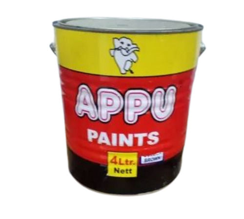 7.5 Ph Level 4 Liters Glossy And High Finish Industrial Grade Enamel Paint