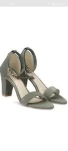 Grey Fancy Party Wear Shiny Modern Glossy Leather Rubber High