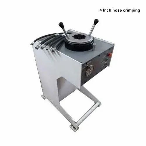 Hydraulic Hose Pipe Crimping Machine For Industrial Use With 4 Inch Size Recommended For: Hospital