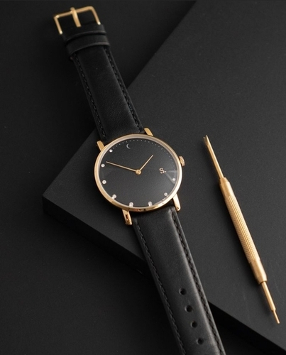 Simple Handmade Italian Leather Watch Strap - Light Brown | WatchGecko-sonthuy.vn
