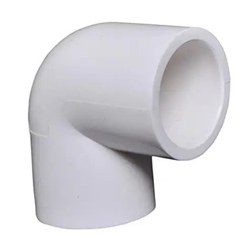 Paint Coated Leakage Proof Polyvinyl Chloride Elbow, 4 Inches Long And 5mm Thick