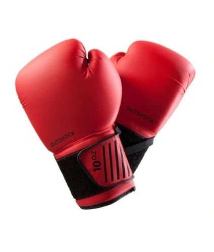 Polyurethane Plain Full Finger Latex Lining Kick And Karate Boxing Gloves