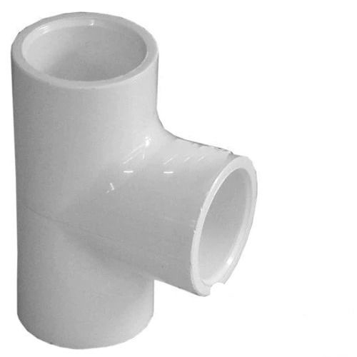 Unbreakable Chlorinated Polyvinyl Chloride Reducing Tee, 4.5 Inches Long And 3mm Thick