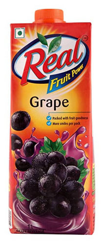 1 Liter Pack No Added Preservatives Sweet And Delicious Fresh Grapes Juice