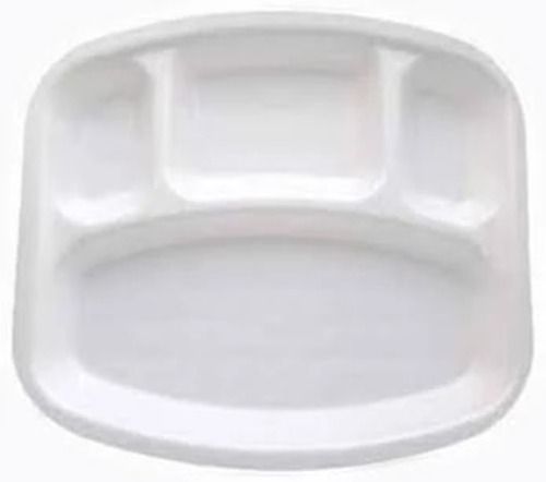 12 Inches Eco Friendly Four Compartment Disposable Paper Plate