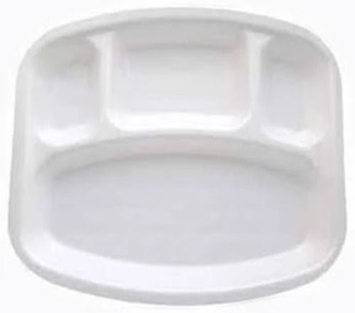 12 Inches Eco Friendly Four Compartment Disposable Paper Plate Application: For Events And Party