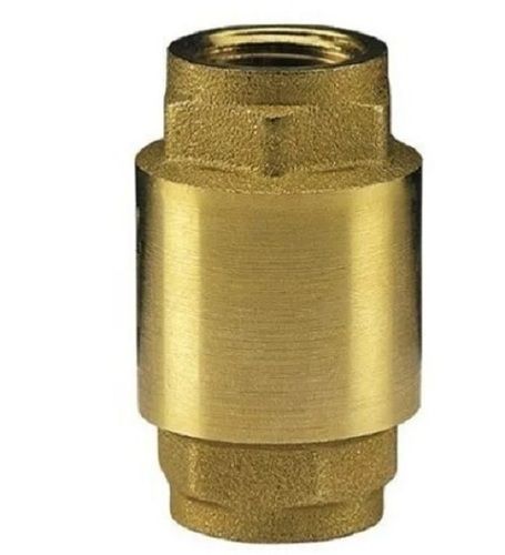 24.99X15.01X 10 CM 8 Inches Size Polished Brass Check Valves
