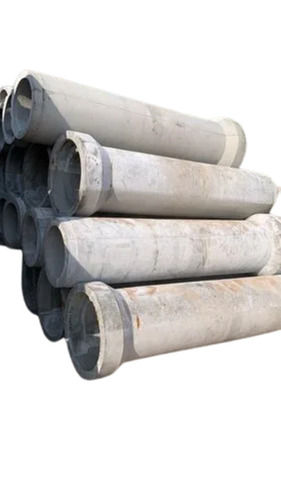 Grey 50Mm Thick Rcc Underground Pipe For Water Supply And Drainage