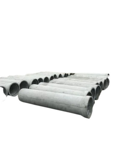 Grey 50Mm Thick Round Rcc Drainage Pipe For Storm Water Drain And Sewage