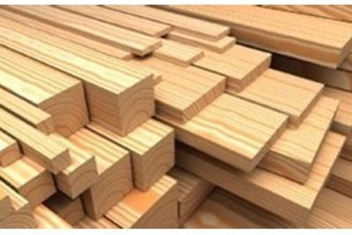 6 X 4 Feet 25 Mm Thick 500 Kg/M3 Density Natural Solid Pine Wood Core Material: Timber