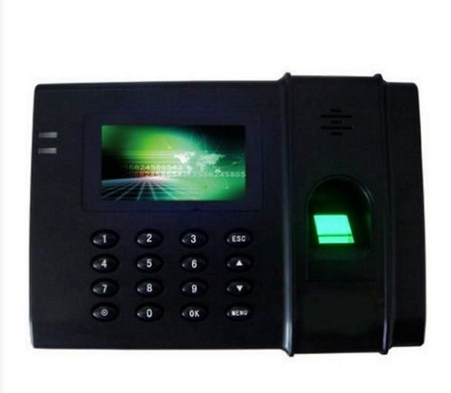 Abs 7.4 X 14.4 X 4 Cm 12 Volt 1.5Amp Fingerprint Biometric Attendance Machine 