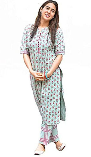 Buy Stylum Women Indigo Printed Cotton Short Kurti with Dhoti Pant Online  at Best Prices in India  JioMart