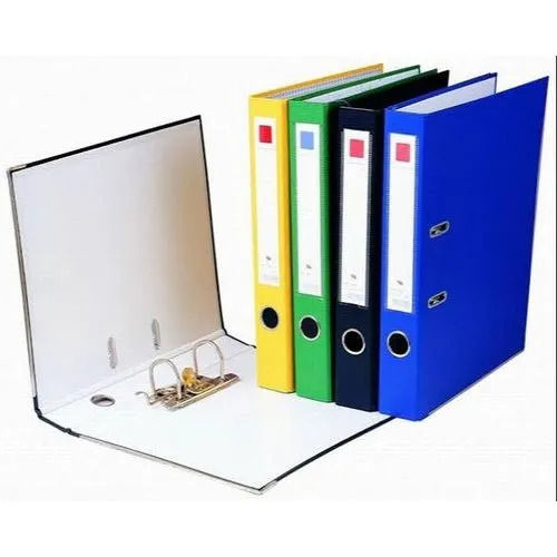 Lightweight A4 File Document Folder With Metal Clip For Offices