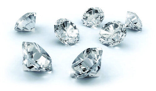 Common Natural Non-Heated Round Brilliant Cut Loose Diamonds