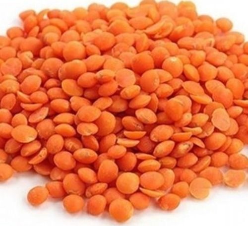 Pure And Dried Commonly Cultivated Semi Round Splited Masoor Dal