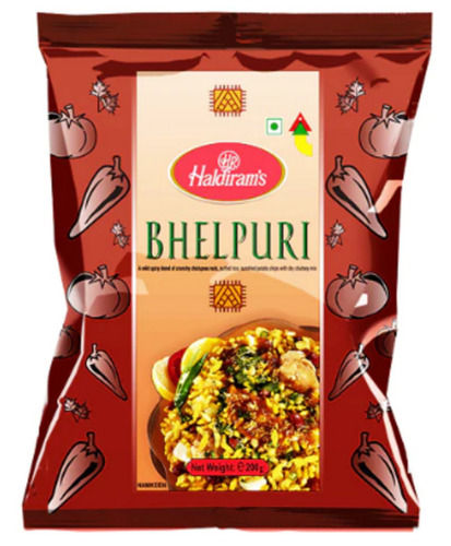 Yellow 200 Gram Spicy And Delicious Ready To Eat Mix Bhel Puri