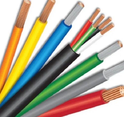 220 Volt 50 Ohm Industrial Grade Copper And Aluminum Electric Cable  Insulation Material: Pvc