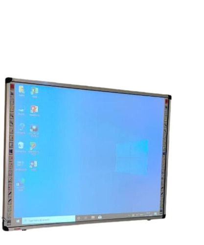 Black 220V 150 - 220W Rectangular Wireless Screen Sharing Simultaneous Touch Digital Smart Board