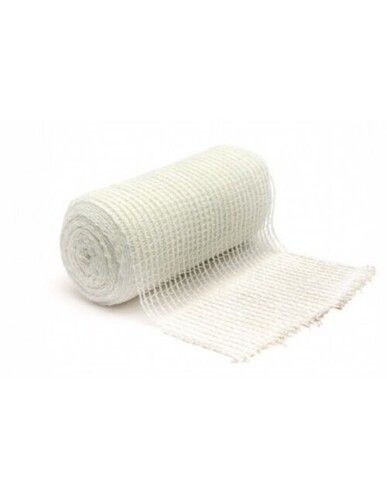 White 400 Centimeter Long 6 Cm Wide Disposable And Non Reusable Cotton Bandage 