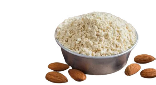 White 500 Gram Blended Dried Almond Powder With 3.2% Moisture