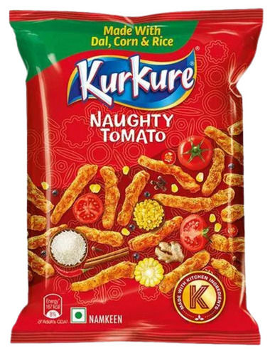 85 Gram Spicy And Delicious Crunchy Fried Naughty Tomato Kurkure Namkeen