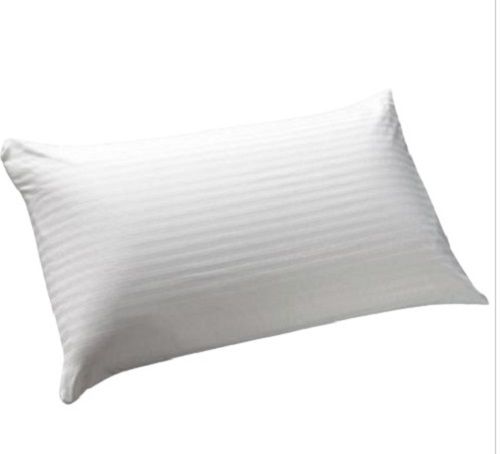 White 90 Gsm 18X18 Inch Size Rectangle Plain Polyester Jacquard Pillow 