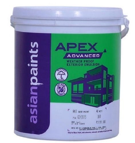 99% Purity Polyurethane Weather Proof Exterior Wall Paint, Pack Size 4 Litre Chemical Name: Phosphate