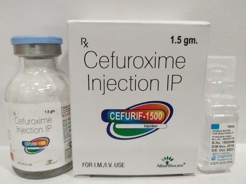 Liquid Cefuroxime Injection Ip, 1.5 Gram Pack