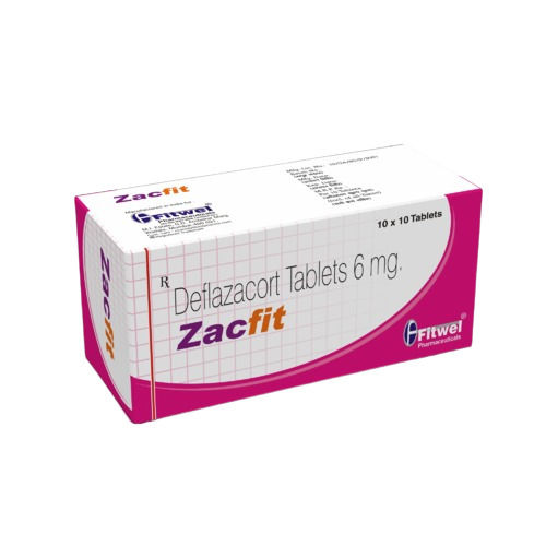  Deflazacort Tablets 6 Mg, 10 X 10 टैबलेट के लिए अनुशंसित: डॉक्टर के दिशानिर्देशों के अनुसार 