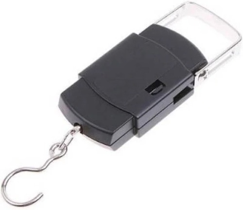 हल्का प्लास्टिक और स्टील हुक वज़न स्केल, 50 किलोग्राम भार क्षमता