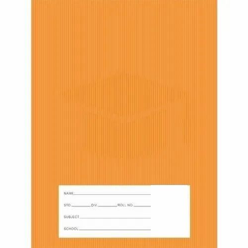 Plain Cover Single Line A4 Size Rectangular Notebook For Writing