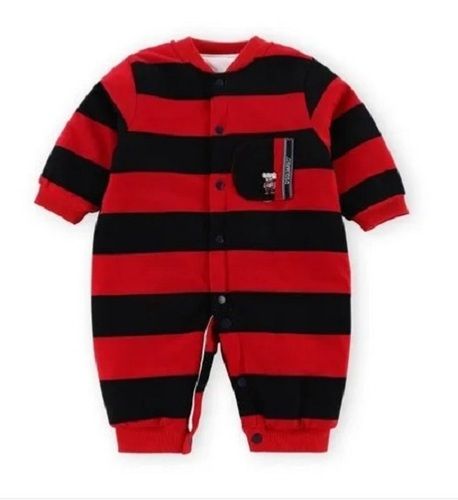 Woolen Full Sleeves Stretachable Modern Jumsuit for Toddlers