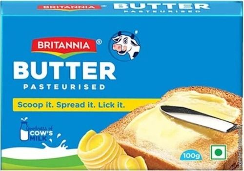 100 Grams, Pure And Healthy No Flavor Added Protein Rich Pasteurised Butter