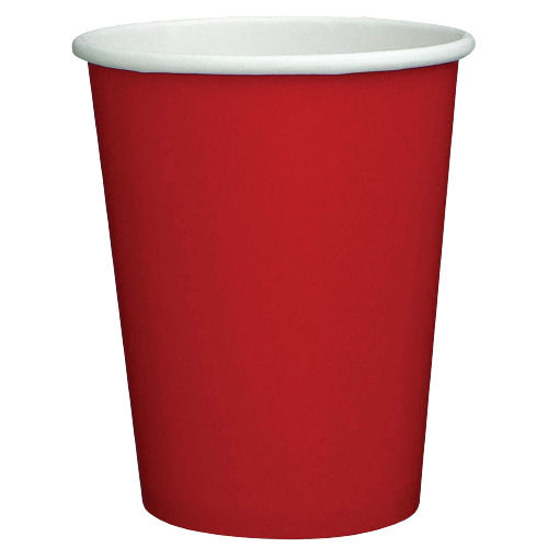 250 Ml Eco Friendly Plain Disposable Round Paper Glass For Event And Party