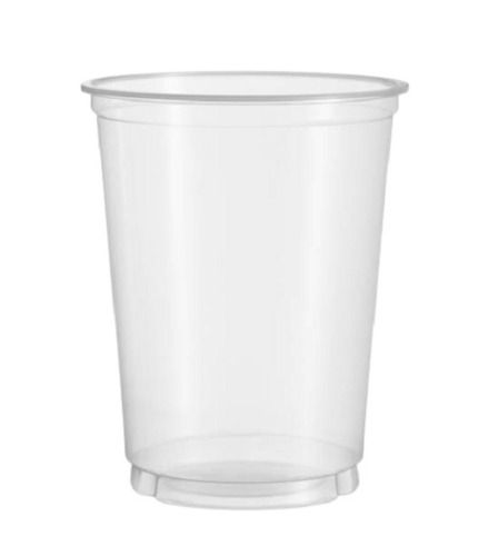 250 Ml Round Transparent Disposable Plastic Glass For Event And Party