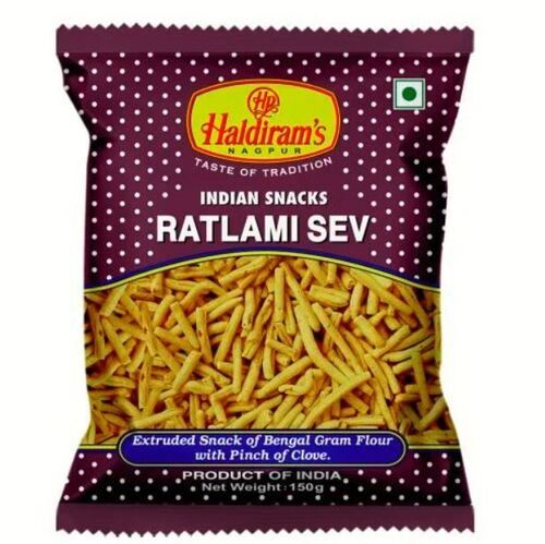 A Grade Crispy And Tasty Ready To Eat Salted Ratlami Sev Namkeen