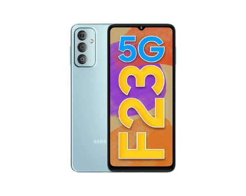 Galaxy F23 5G Smartphone - 6.6 Inch 2408 X 1080 Pixels, 6 GB RAM, 128 GB Storage, 50 MP Triple Camera, Aqua Blue Color, 5000 MAH Battery Life