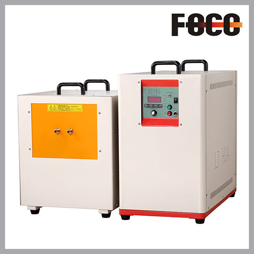 Blue Medium Frequency Induction Heating Machine For Forging, Smelting And Foundry