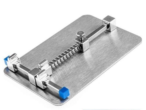 Blue Rectangular Shape Pcb Holder For Mobile Repairing