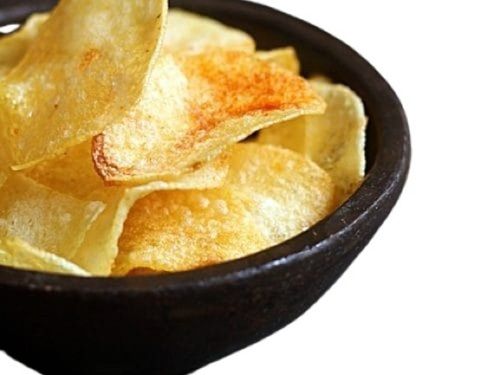 Spicy And Taste Round Shape Hygienically Packed Potato Chips